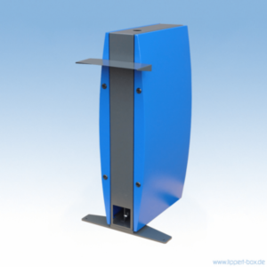 Schaltschrank blau